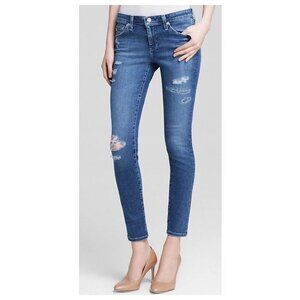AG Adriano Goldschmied Womens The Legging Super Skinny Ankle Jeans Size 28 Distr